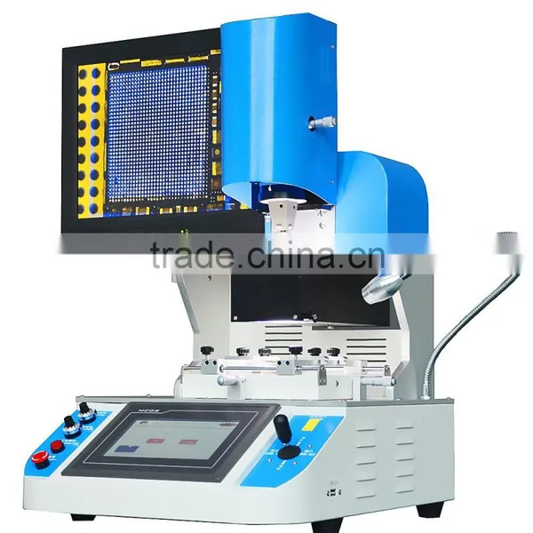 WDS-700 Mobile Repair Machine Touch Screen BGA Rework Station With 3 Temperature Zones and Laser Align photo-3