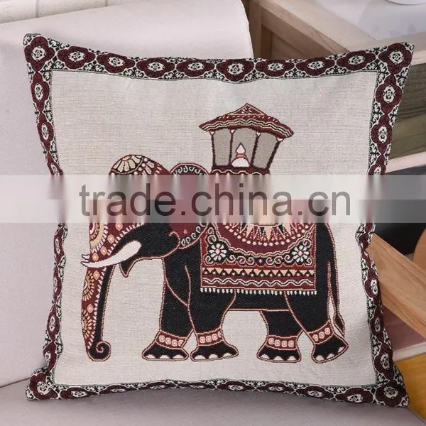 2016 Hot Selling Product European Style OEM Logo Cushion Cover Embroidery Design photo-2