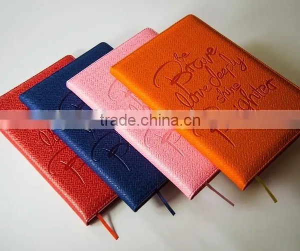 Cutom Made Business PU Hardcover Leather Notebook photo-2