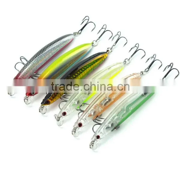 9cm/9.8g Bionic Bait Fishing Lure Minnow Tackle Fishing Bait Hooks Kit photo-4