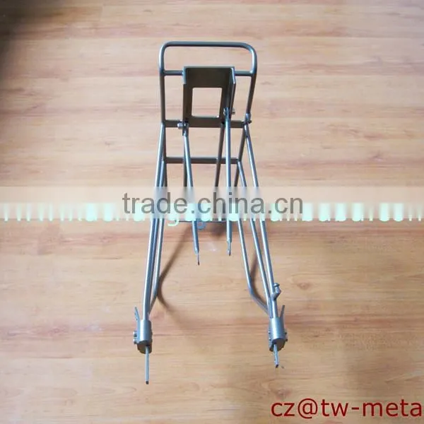 Customized Titanium Bicycle Rear Rack Ti Bike Luggage Carrier for MTB Bike photo-2