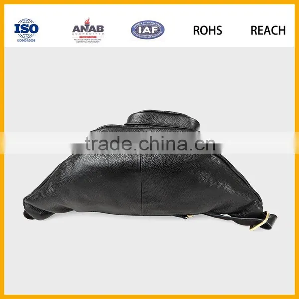 Leather Multi Compartment Fanny Pack Waist Bags photo-2
