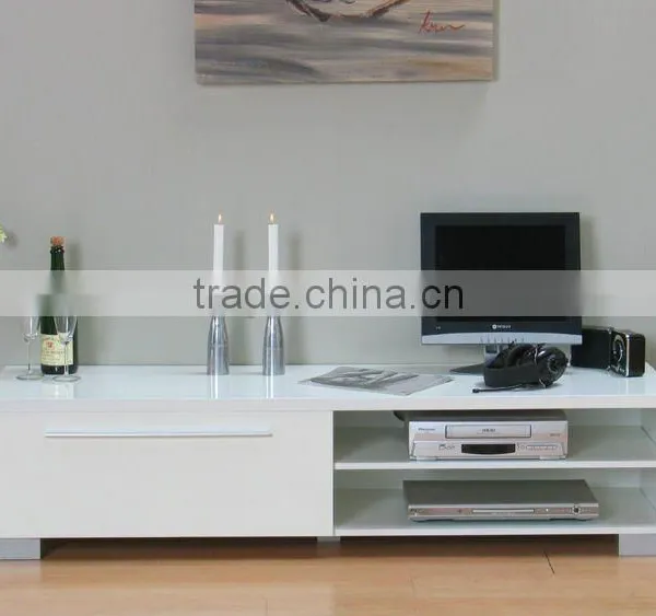 White High Gloss MDF TV Stand/living Room Furniture