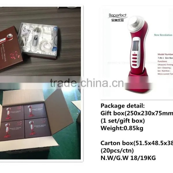 Eye Line Removal Beperfect BP12 7 In 1 New Multi-functional Beauty Equipment Women For Vascular Removal Skin Cell Repair And Anti Aging And Face Lift Highly Accept OEM Wrinkle Removal photo-3