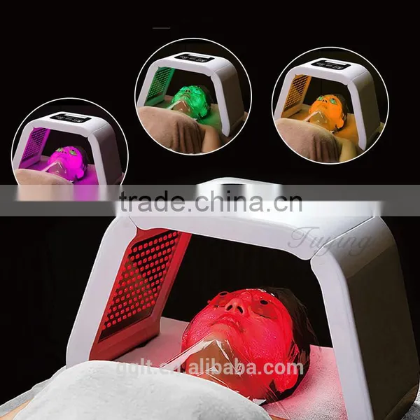 2016 Facial Therapy PDT Photon 4 Colors LED Red Light Therapy For Wrinkles Light Facial Care Beauty Machines For Sale Facial Care photo-2