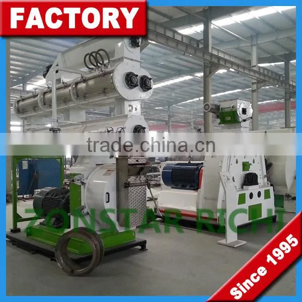 3-5 T/h Poultry Animal Feed Machine With Siemens Motor photo-3