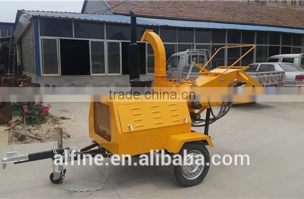 Whole Sale Reliable Quality Diesel Engine Wood Chipper photo-2