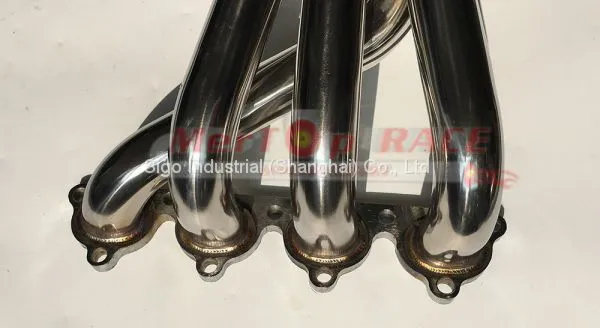 Mertop Race 88-00 HOND* CIVI*/CRX/DEL SOL D15/D16 VTEC STAINLESS EXHAUST HEADER+GASKET+BOLTS photo-3