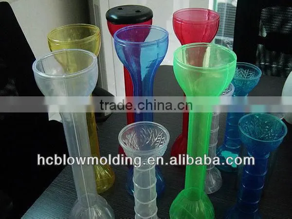 OEM BLOW MOLDING Plastic Funnel Cup Funnel Shape Ice Cream Cups for Sale photo-3
