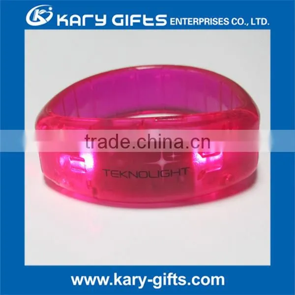Christmas Sound Activated LED Wristband Led Lighting Bracelet Led Event Bracelet photo-2