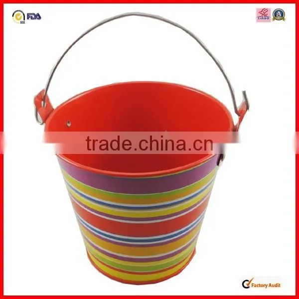 Manufactory Colored Handle Galvanized Colored Tin Buckets photo-2