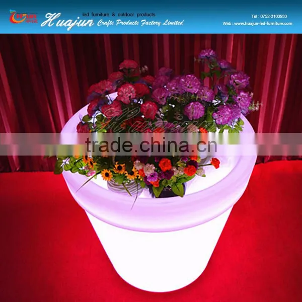 LED Round Ice Bucket,PE Plastic Ice Cooler photo-6