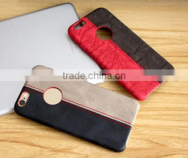 Wholesale Phone Cases for IPhone 6, Mobile Phone Leather Case Round Logo Hole Phone Shell for IPhone6 photo-5