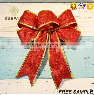Decorative Glittering Ribbon Bow photo-2
