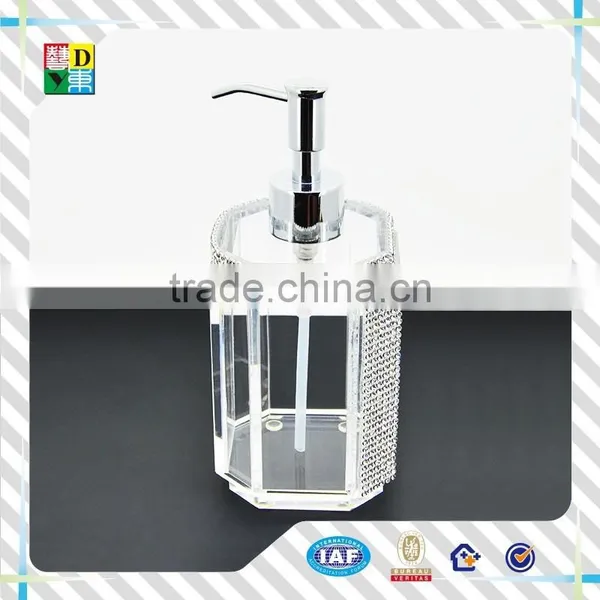 High Quality Clear Acrylic Bathroom Set From China /custom Design Acrylic Bathroom Set for Hotel Equipment in Wholesaler Price photo-3
