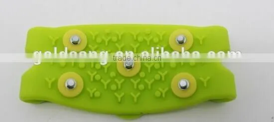 Five Teeth Rain and Snow Weather or Leisure Fishing Anti-skid Silicone Crampon photo-2