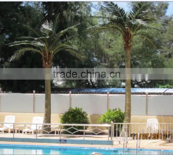 Artificial Coconut Palm Tree Fiberglass Tree Sale Fake Tree Outdoor Decoration photo-2