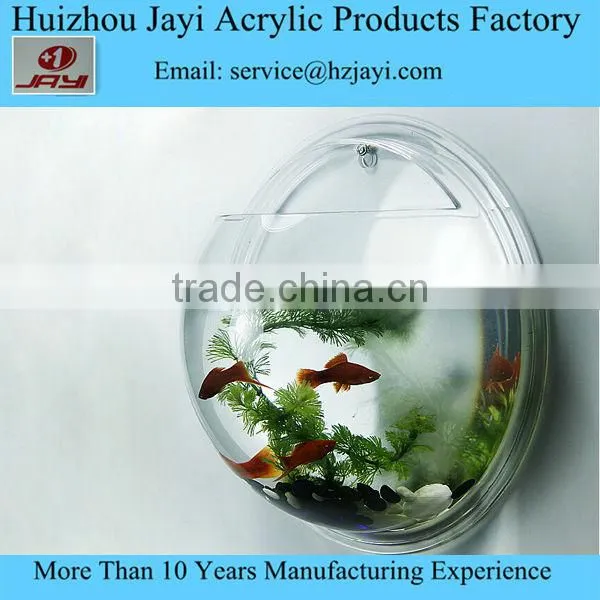 Factory Supply Small Wall Hanging Mounted Fish Bowl/round Fish Tank photo-2