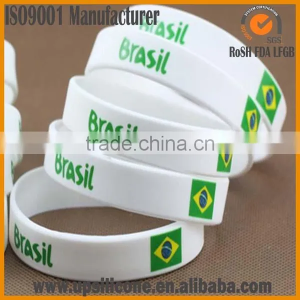 Silicone Wristband Print Logo Silk Print Silicone Wristbands Silicone Wristband Printing photo-4