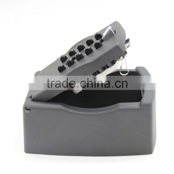 Key Storage Cabinet Push Button Combination Lock Box Wall Mount Safe Home Office 450560 photo-5