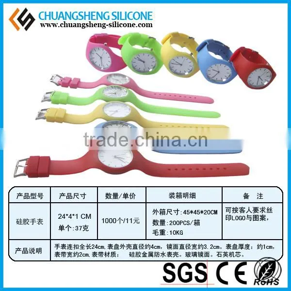 2016 Wholesale Silicone Promotional Wristwatch photo-6
