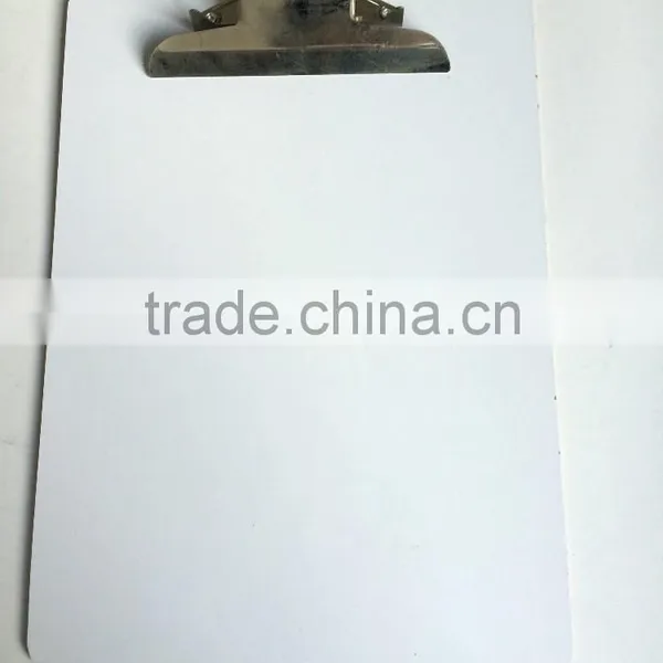 A4 MDF White Clipboard With Special Butterfly Clip photo-3