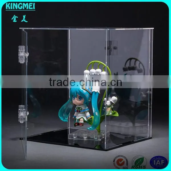 Fashion Elegant Design Clear Counter Top Acrylic Toy Display Case With Cover photo-3
