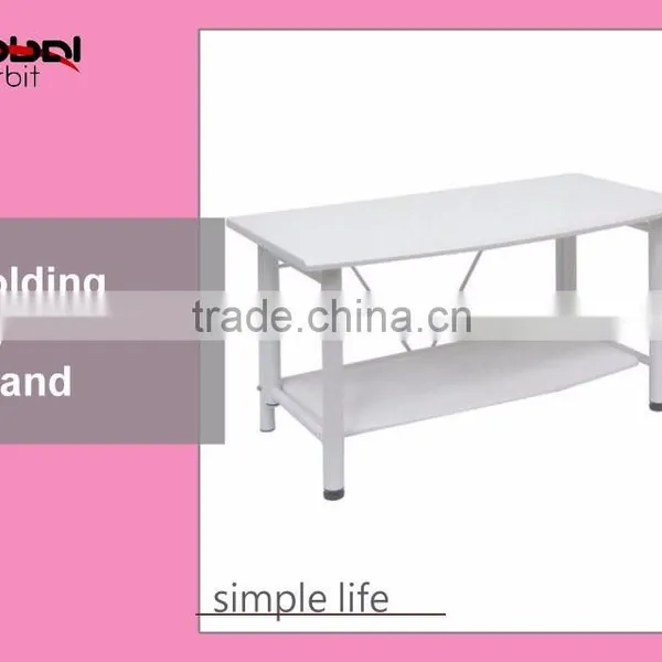 Durable Wood TV Stand Outdoor Home Furniture Wooden Folding Table photo-2