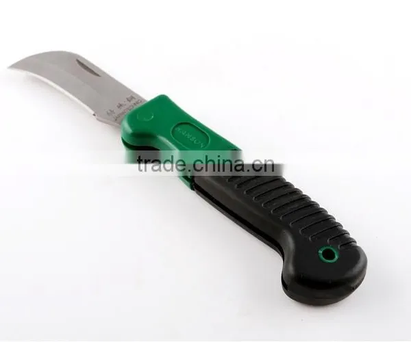 Professional Folding Electricial Knife With Plastic Handle photo-4