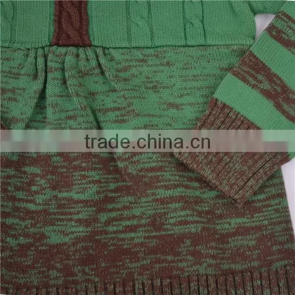 Latest High Neck Kids Fashion Couple Pullover Sweater photo-4