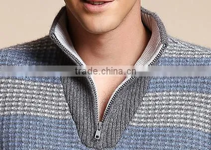 2017 Newest Scarf Pullover Design Nylon Men Sweater With Best Price photo-6