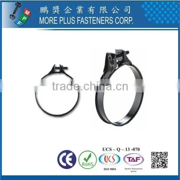 Taiwan Stainless Steel Round Shaped Large Heavy Duty Schlauchklemmen Hose Clamp photo-2