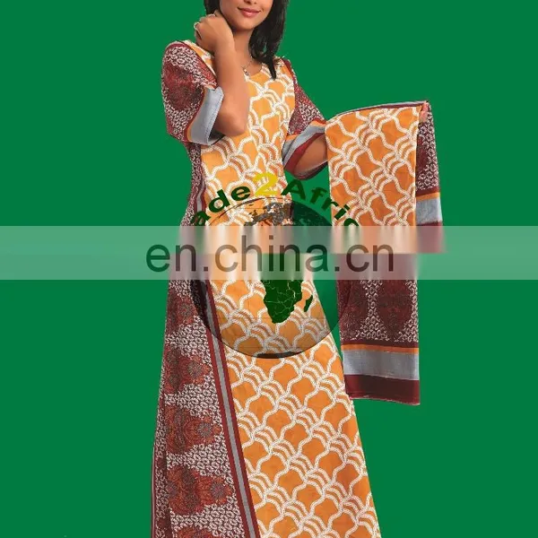 Womens Boubou Caftan African Prints Floral Printted Maxi Dress photo-5