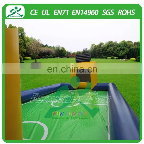 2015 Commerial Inflatable Water Football Field Inflatable With Basketball Goal photo-3