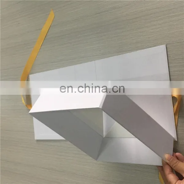 2017 Hot Sales Elegant White Box With 4C Printing Logo for Birthday Gift Packed photo-4