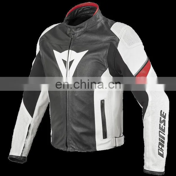 New Style Leather Motorcycle Jacket Classic Biker Jacket