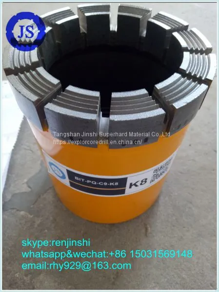 JS Manufacture Wireline Diamond Core Bit BQ NQ HQ PQ photo-5