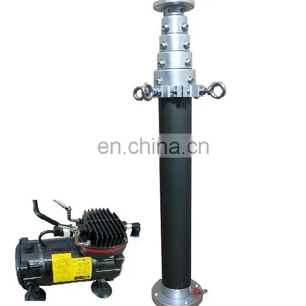 3m 4m 5m 6m Lightweight Vehicle Mounted Mobile Surveillance Mast for Security Use photo-3