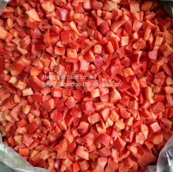 Frozen RED Pepper Dices photo-5