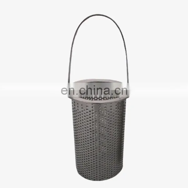 Basket Type Hydraulic Oil Stainless Steel Wire Mesh Strainer Filter photo-6