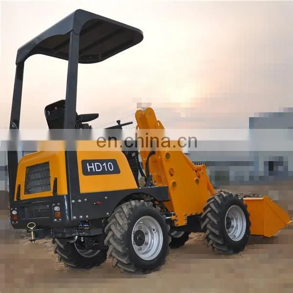 Farm Machinery Mini Wheel Tractor Loader photo-6