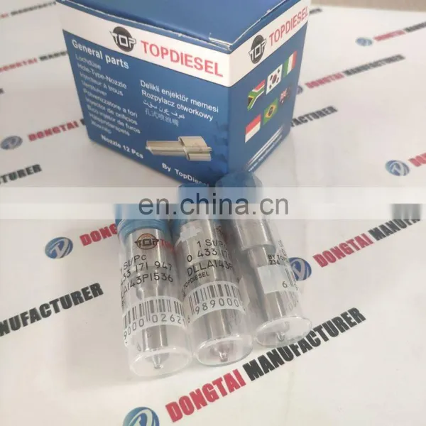 TOP DIESEL Common Rail Nozzle DLLA143P1536 For Injector 0 445 120054 photo-6