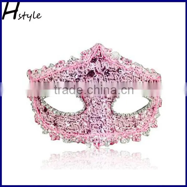 Red Color Cheap Half Face Party EVA Mask SC156 photo-4