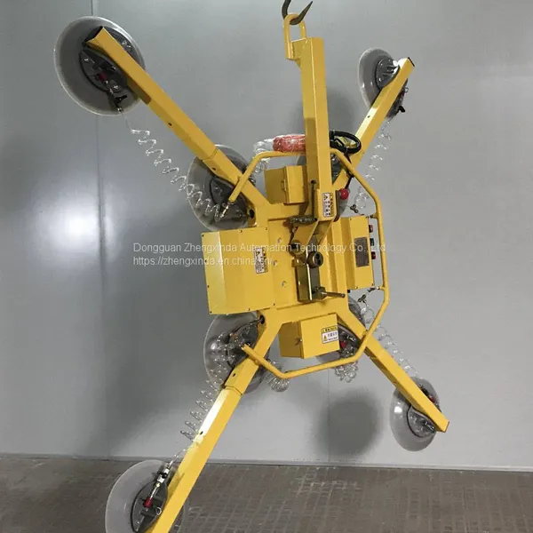 Zhengxinda Electric Suction Cup Vacuum Glass Curtain Wall Installation Rotary Suction Crane Rechargeable Pneumatic Hoisting Turnover Crane photo-5
