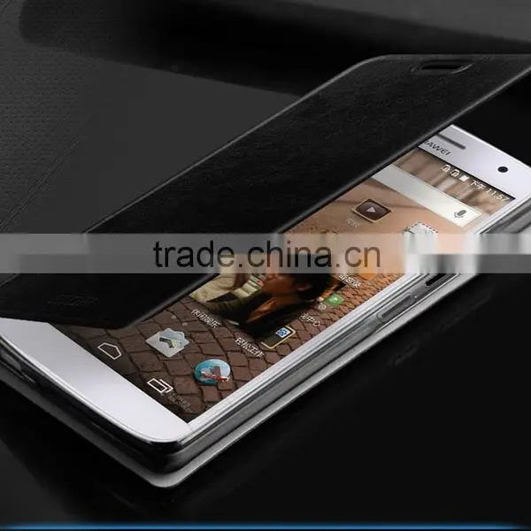 MOFi Case Cover for Huawei Ascend G7 , Luxury PU Flip Mobile Phone Case for Huawei G7 photo-2