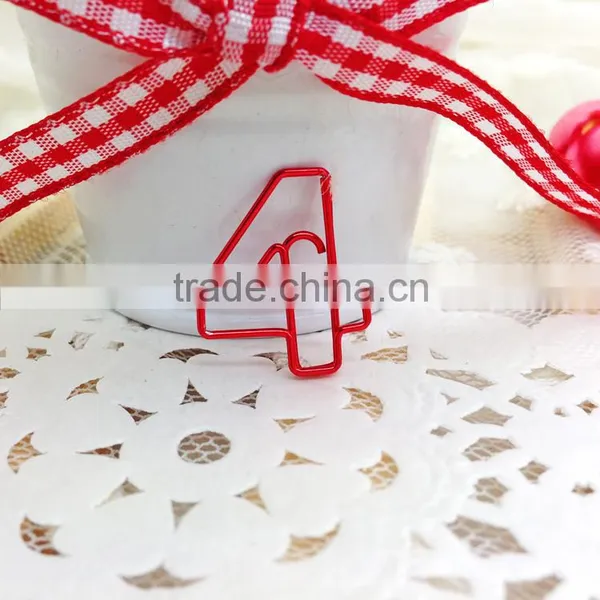 Shining Colors Number Shaped Paper Clips photo-6