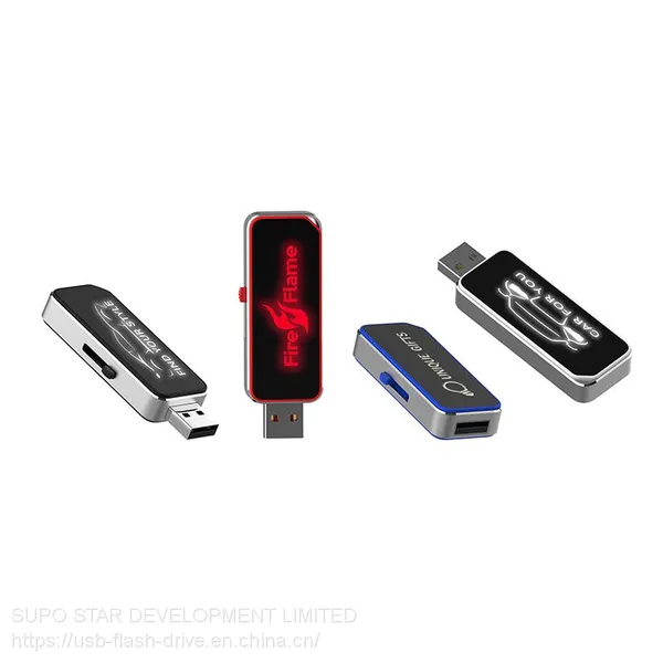 OTG Type C USB Stick With Lighting Logo photo-2