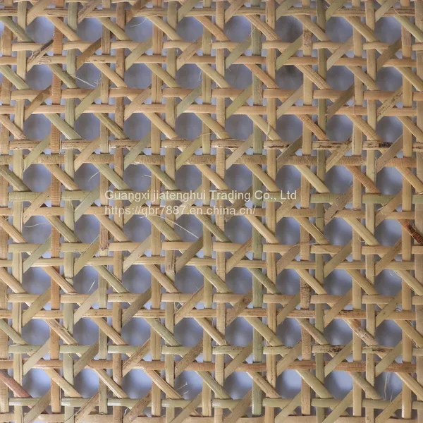 Plastic Eye Da Yellow Glue Plastic Hexagonal Rattan Octagonal Cat's Eye Mat Furniture Rattan Woven Material PE Rattan Mesh DIY Tray photo-4