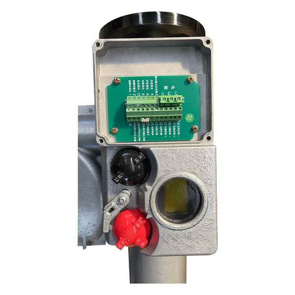 Bernard Aluminum Alloy Box Electric Flow Valve B+RS600/F40Z Angular Stroke Electric Actuator photo-5