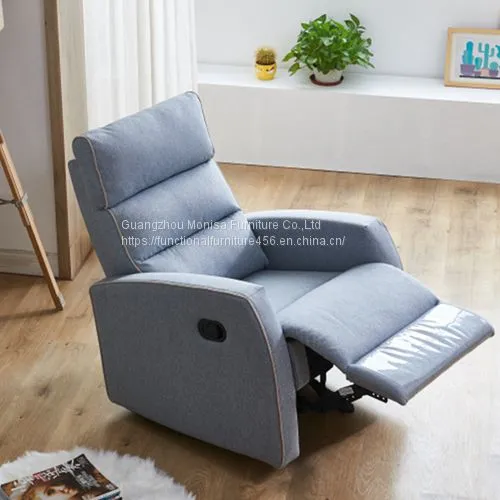 Nordic Small Apartment Sofa Single Multifunctional Fabric Sofa Lounge Chair Living Room Bedroom Balcony Sofa photo-5